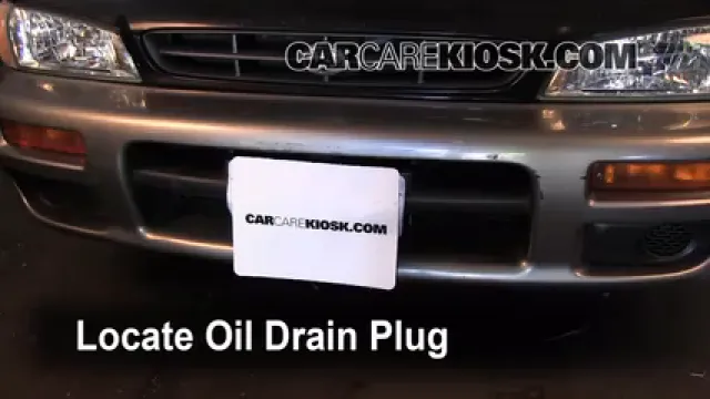 1999 Subaru Impreza Outback 2.2L 4 Cyl. Oil Change Oil and Oil Filter